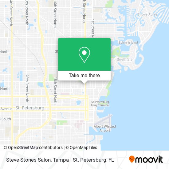 Mapa de Steve Stones Salon