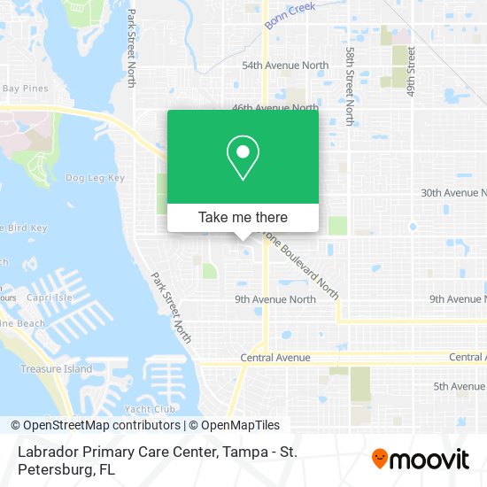 Labrador Primary Care Center map
