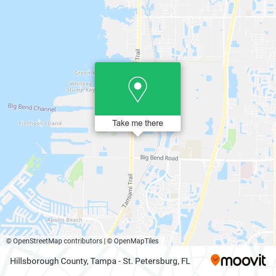 Hillsborough County map
