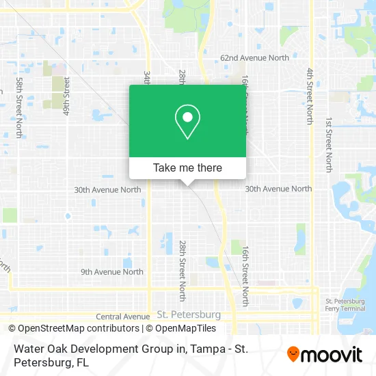Mapa de Water Oak Development Group in