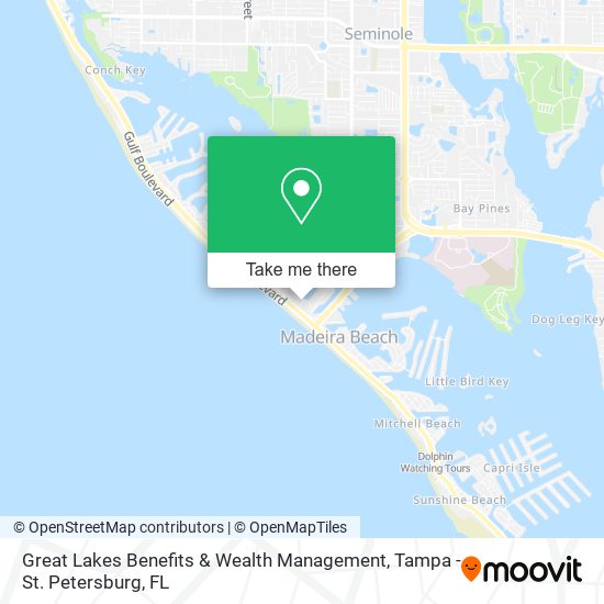 Mapa de Great Lakes Benefits & Wealth Management