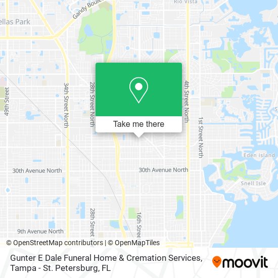 Gunter E Dale Funeral Home & Cremation Services map