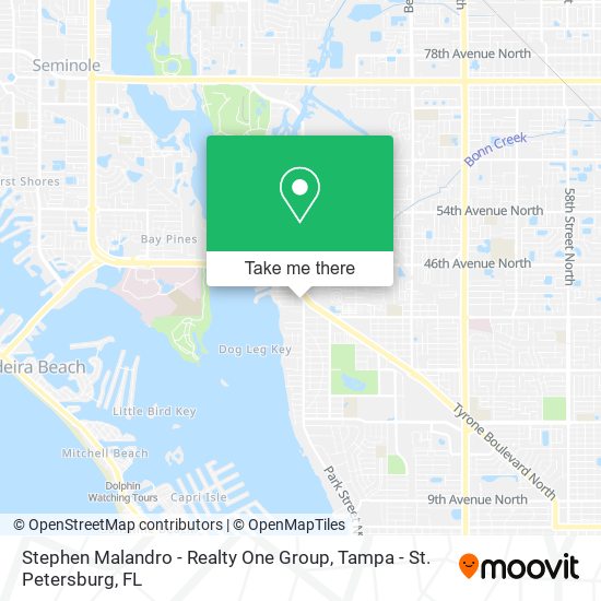 Stephen Malandro - Realty One Group map