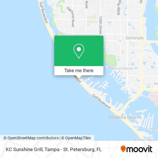 Mapa de KC Sunshine Grill