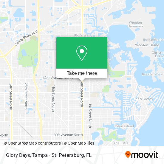 Glory Days map