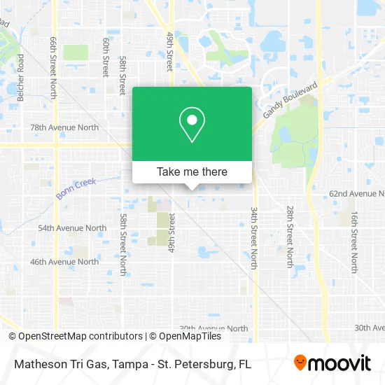 Matheson Tri Gas map
