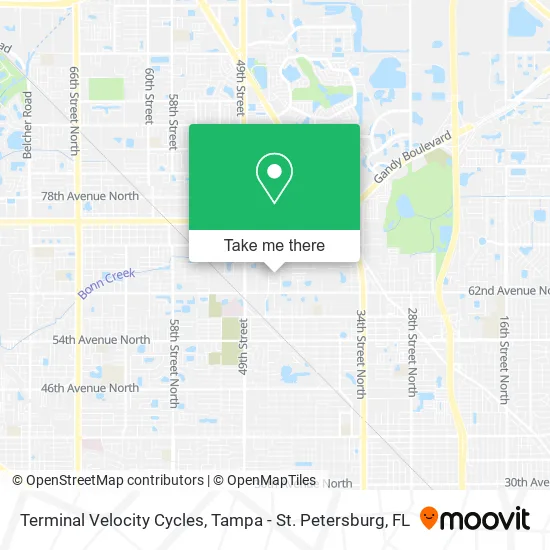 Mapa de Terminal Velocity Cycles