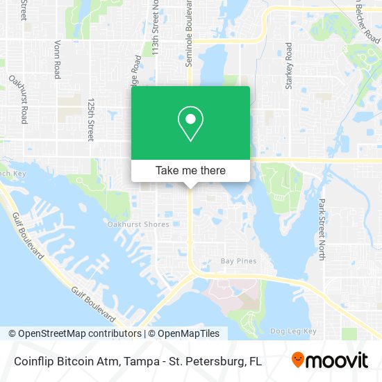 Mapa de Coinflip Bitcoin Atm