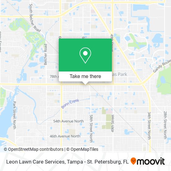 Leon Lawn Care Services map