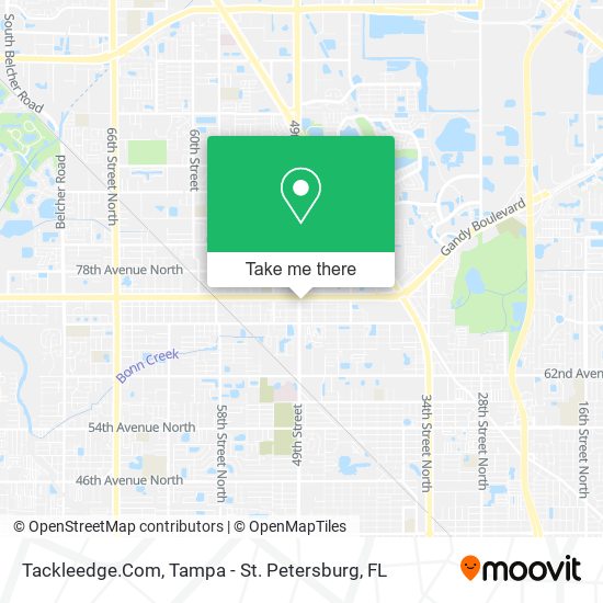 Tackleedge.Com map