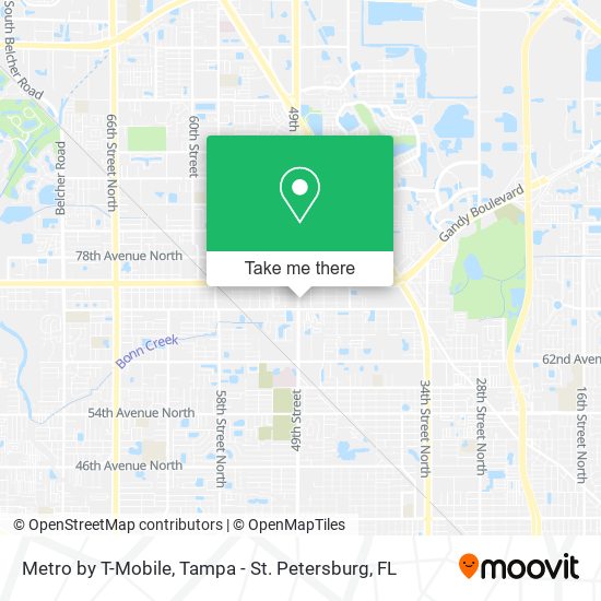 Metro by T-Mobile map