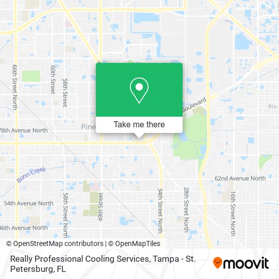 Really Professional Cooling Services map