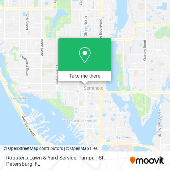 Rooster's Lawn & Yard Service map