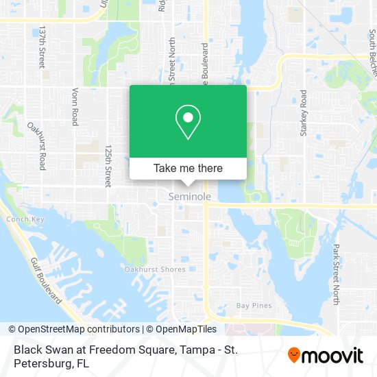 Mapa de Black Swan at Freedom Square