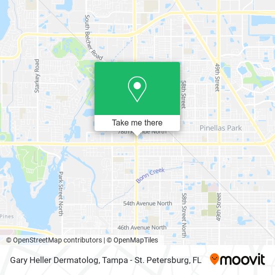 Gary Heller Dermatolog map