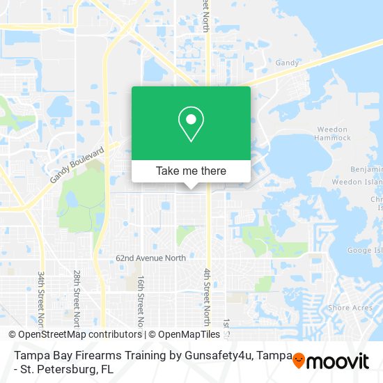 Tampa Bay Firearms Training by Gunsafety4u map