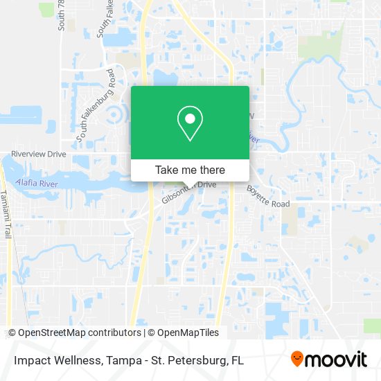 Impact Wellness map