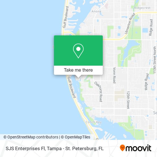 SJS Enterprises Fl map