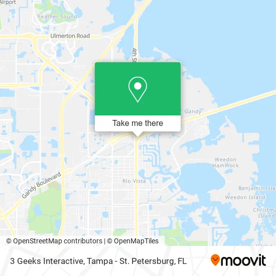 3 Geeks Interactive map