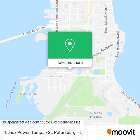 Lunex Power map