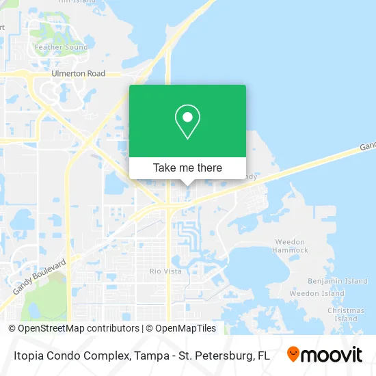 Mapa de Itopia Condo Complex