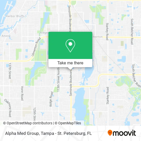 Alpha Med Group map