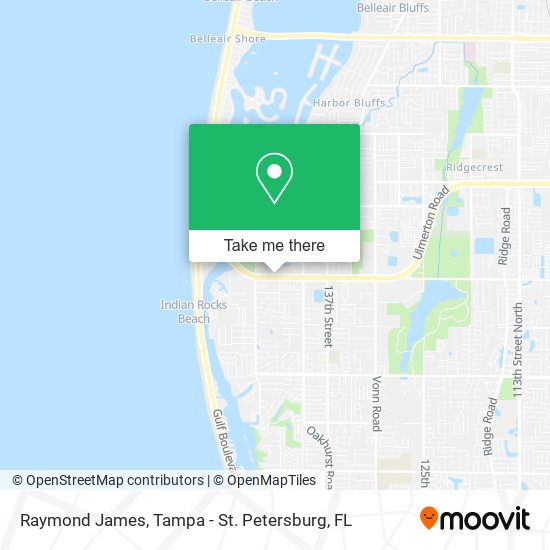 Raymond James map