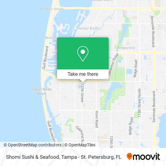 Mapa de Shomi Sushi & Seafood