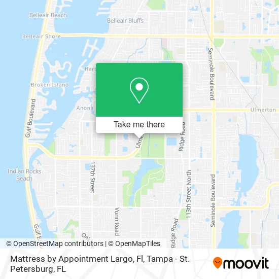 Mattress by Appointment Largo, Fl map