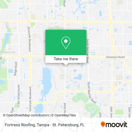 Mapa de Fortress Roofing