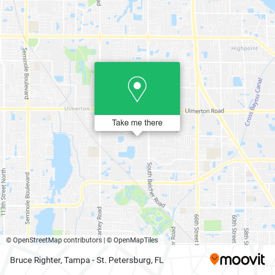 Bruce Righter map
