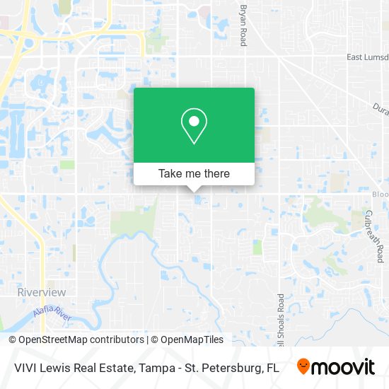 Mapa de VIVI Lewis Real Estate