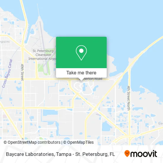 Baycare Laboratories map