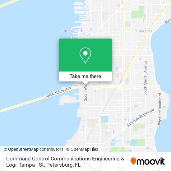 Command Control Communications Engineering & Logi map