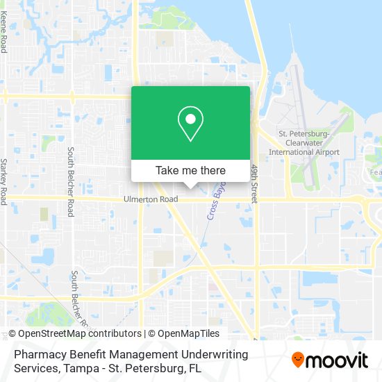 Pharmacy Benefit Management Underwriting Services map