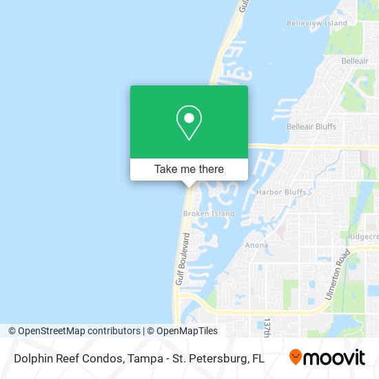 Dolphin Reef Condos map