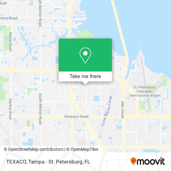 TEXACO map