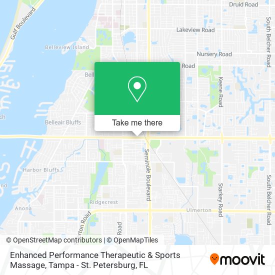 Enhanced Performance Therapeutic & Sports Massage map