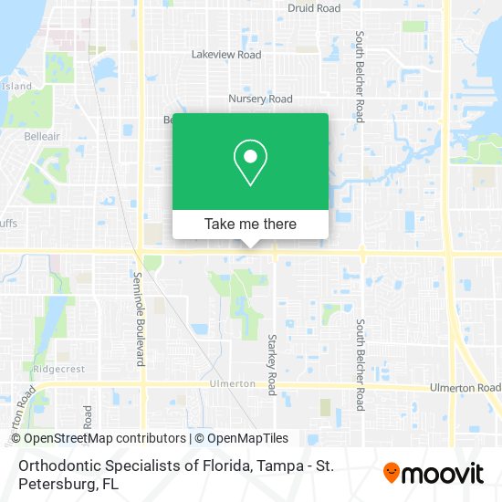 Mapa de Orthodontic Specialists of Florida