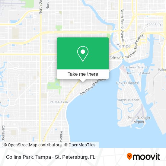 Mapa de Collins Park