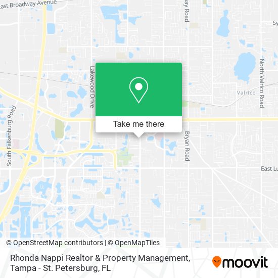 Rhonda Nappi Realtor & Property Management map