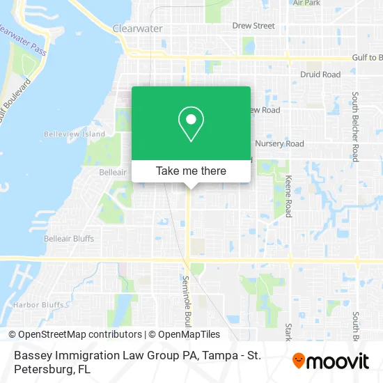 Bassey Immigration Law Group PA map