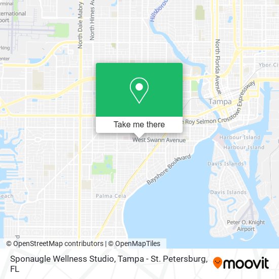 Sponaugle Wellness Studio map