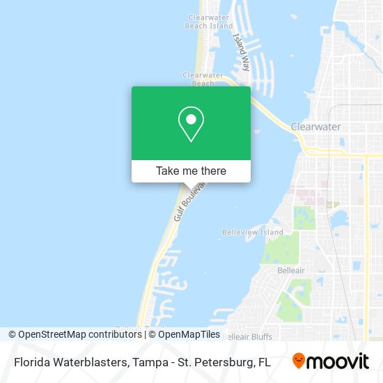 Mapa de Florida Waterblasters