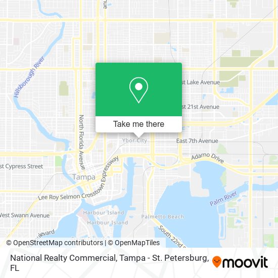 National Realty Commercial map
