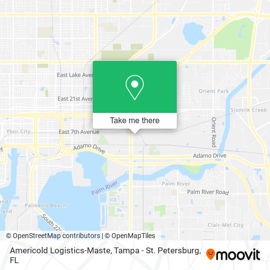 Americold Logistics-Maste map