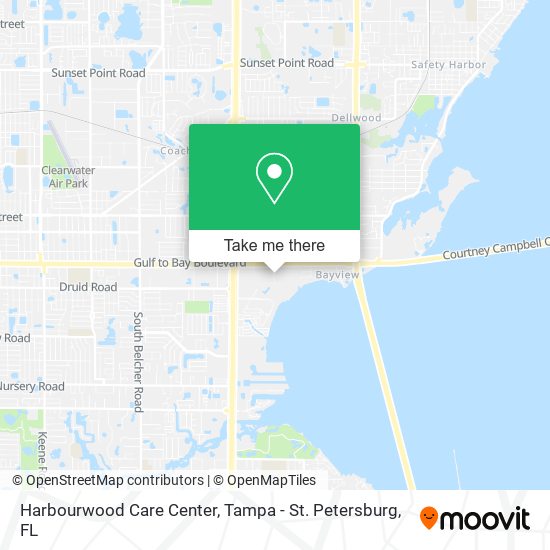 Harbourwood Care Center map