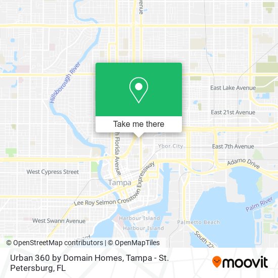 Urban 360 by Domain Homes map