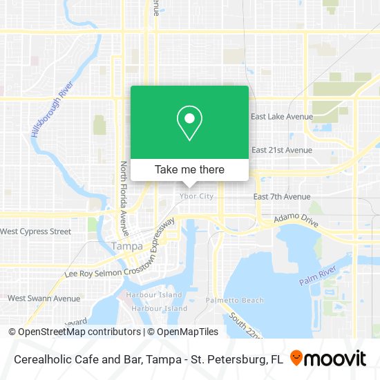 Cerealholic Cafe and Bar map