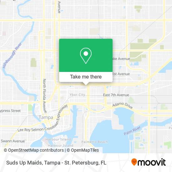Mapa de Suds Up Maids